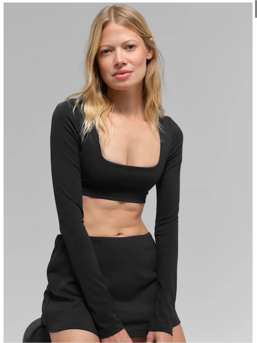 ALO softsculpt precision long sleeve bra